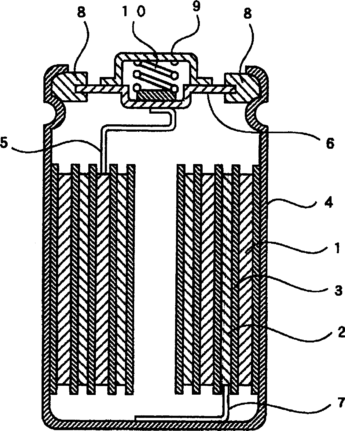 Nickel-hydrogen battery