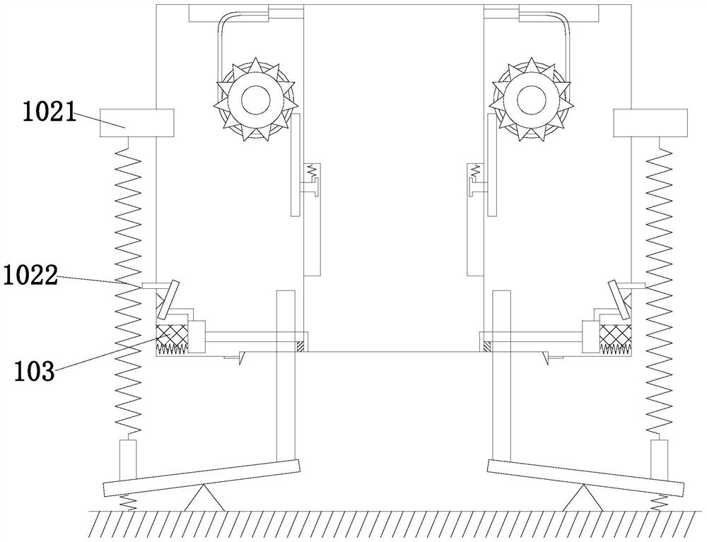 A monitoring device for accidental water ingress in outdoor power box facilities