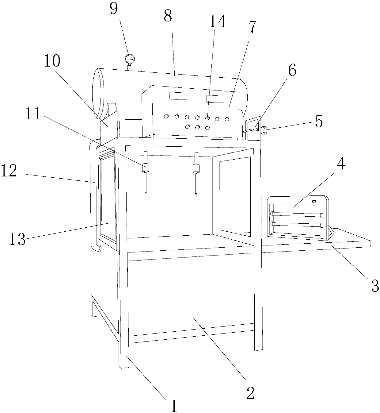 Plant extraction concentrated solution sterile cold canning device