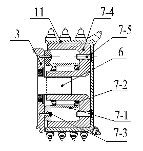 Excavator cutting head