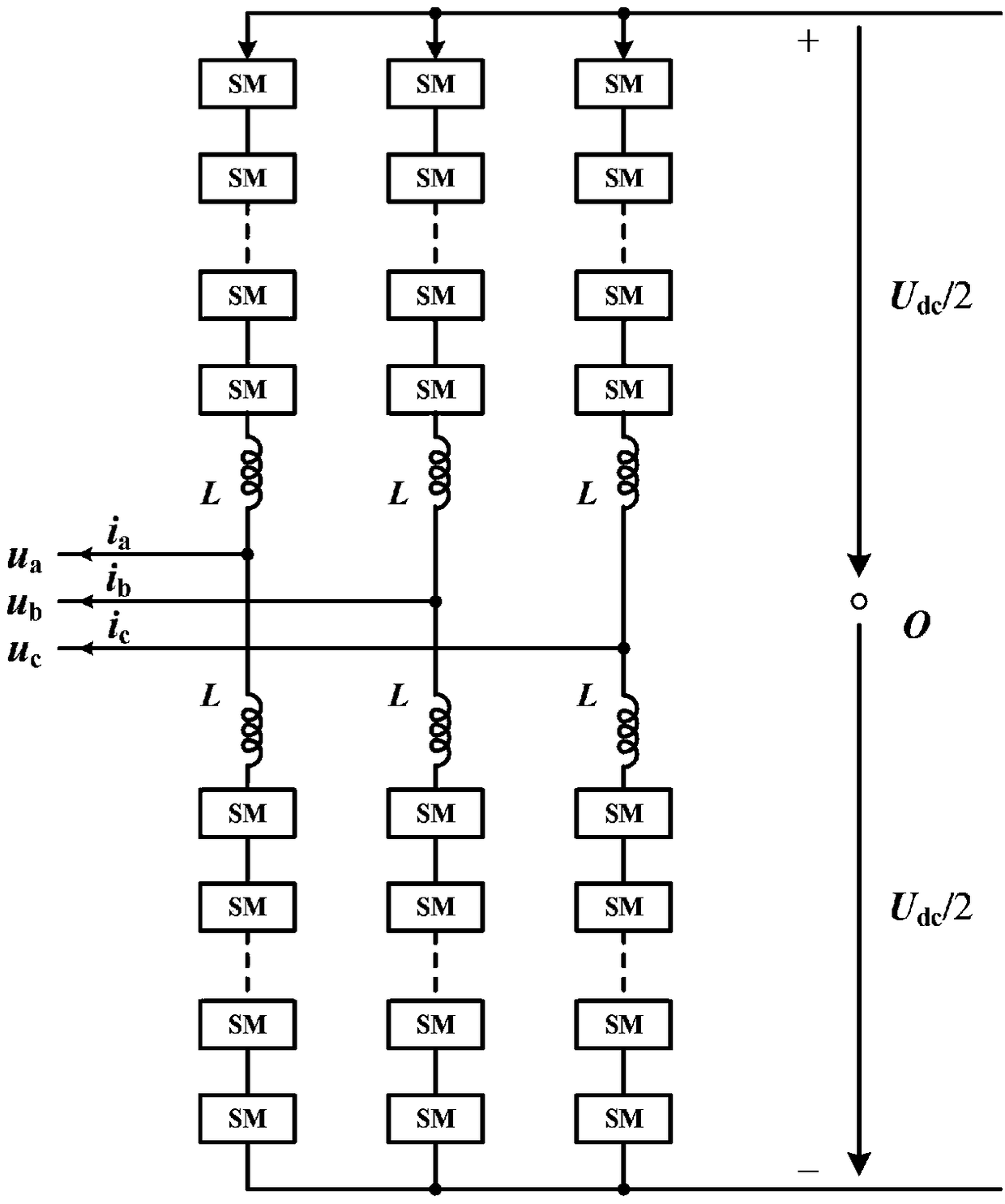 MMC sub module open-circuit fault diagnosis method