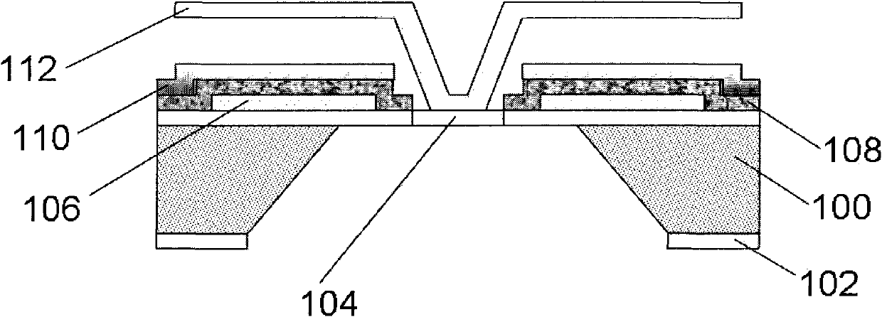 Thermo-electric pile infrared detector