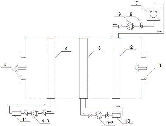 Low-energy-consumption management method for chimney white smoke