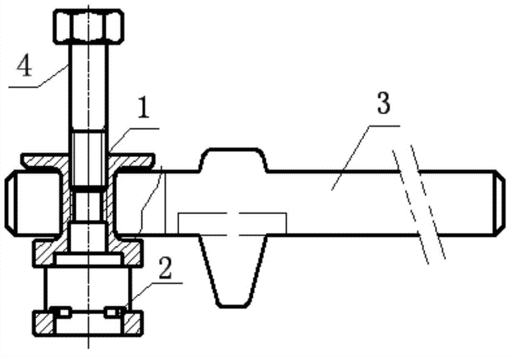 Disassembly assembly for valve parts