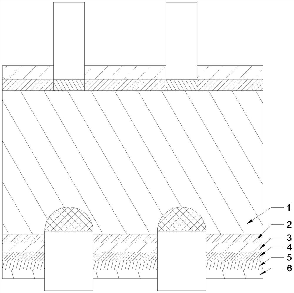 A kind of crystalline silicon solar cell with high-efficiency back passivation layer and preparation method thereof