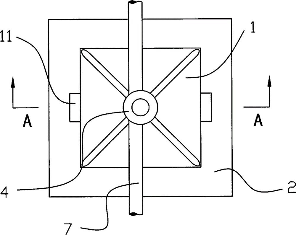 Bait-placing device for fishing