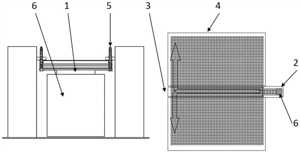 Transferring stacking and heavy object storage system and method for automatically loading and unloading heavy objects