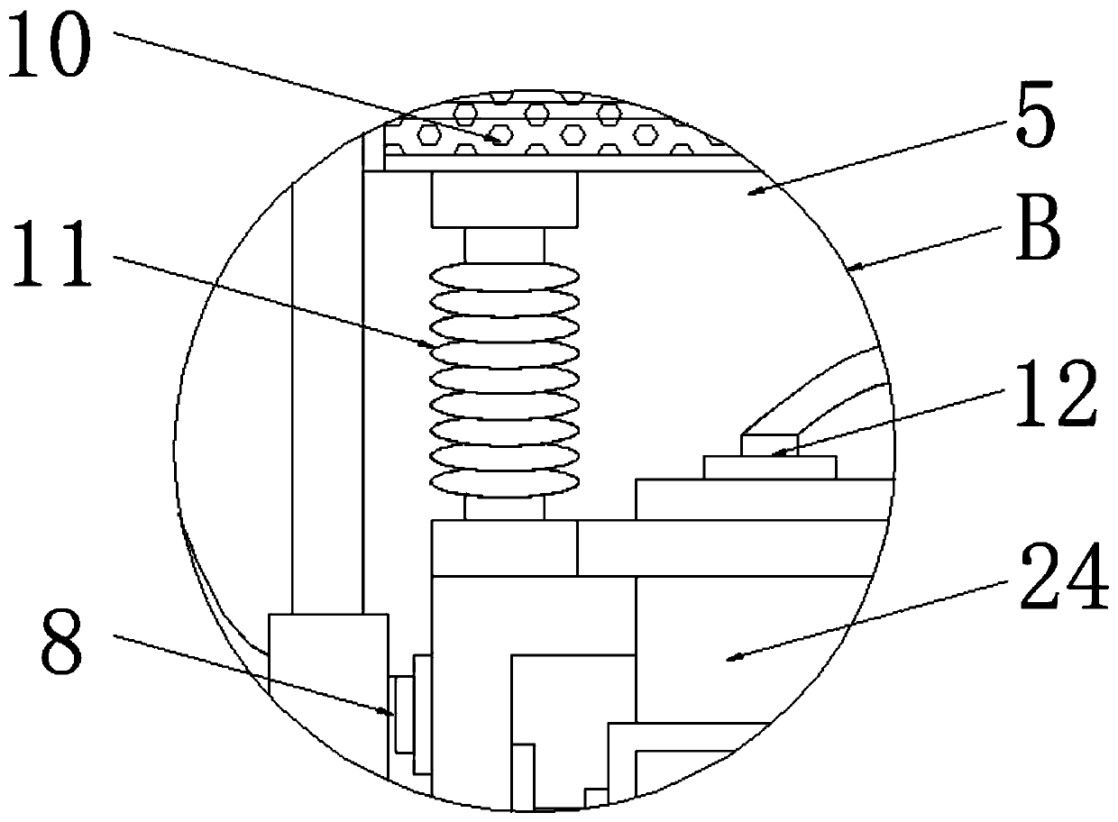 Cooling water pump of automobile internal combustion engine ignition device