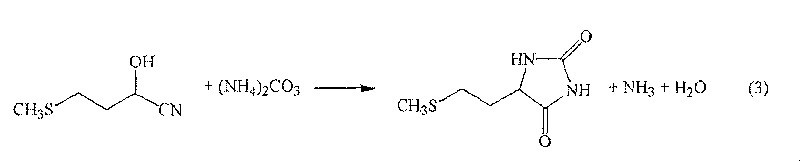 Process for producing methionine