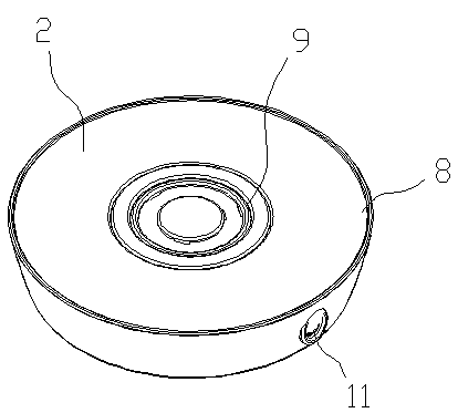 Detachably connected wireless camera