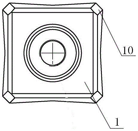 Branch crusher tooth