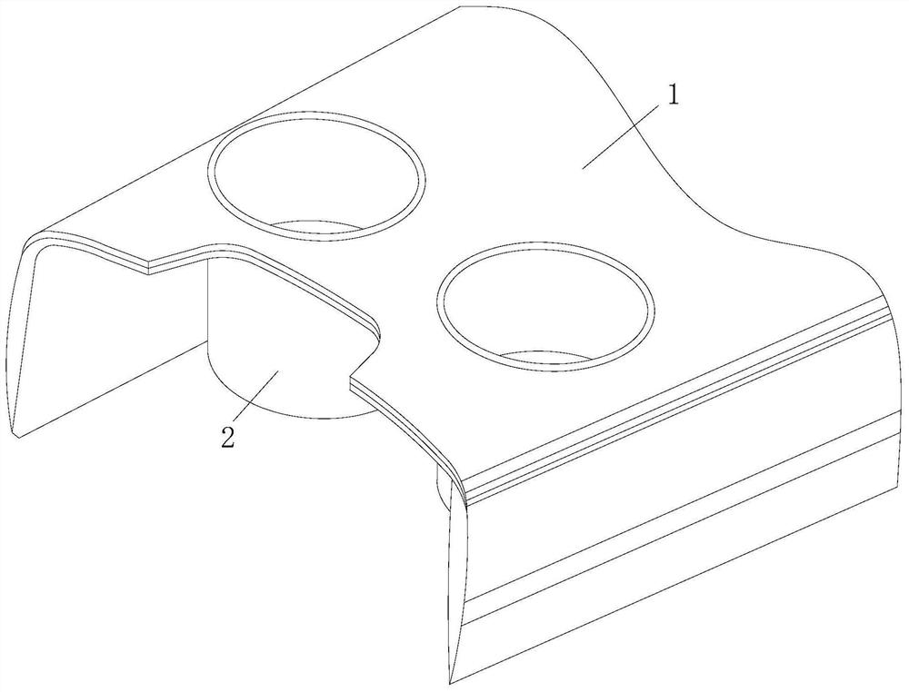 Automobile interior trim part