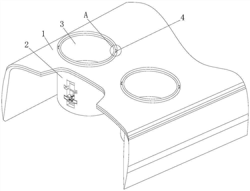 Automobile interior trim part