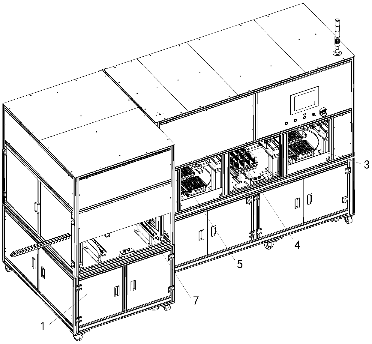 Automatic watch buckle assembling equipment