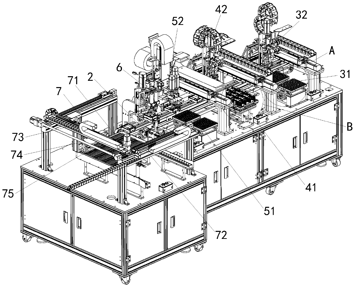 Automatic watch buckle assembling equipment