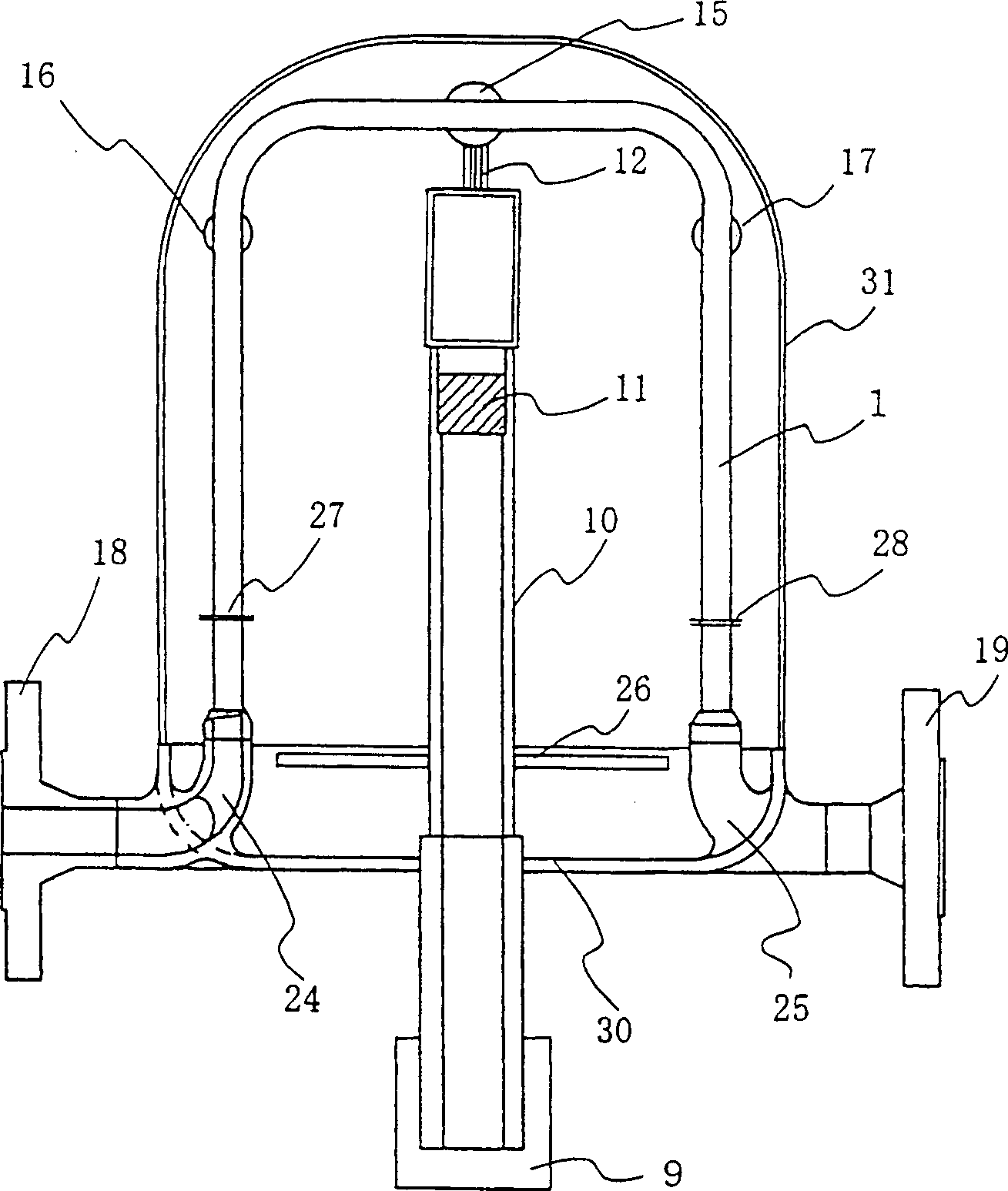 Coriolis mass flowmeter