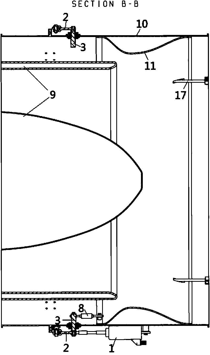 Common drive type rear duct ejector in adjustable mechanism of variable cycle engine