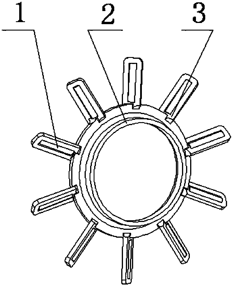 A self-tightening mechanical automatic brake device