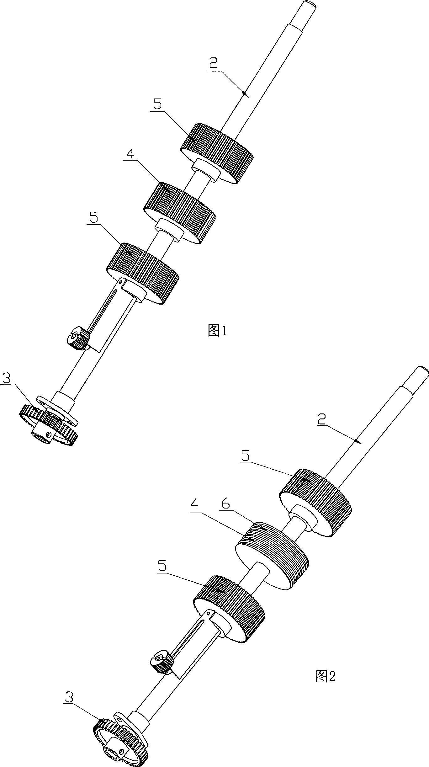 Paper feeding device of automatic paper folding machine