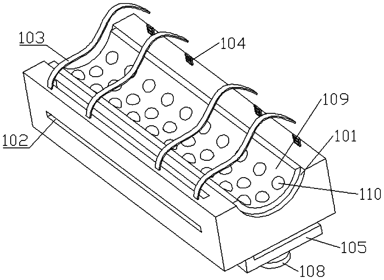 Injection device for nursing in injection room