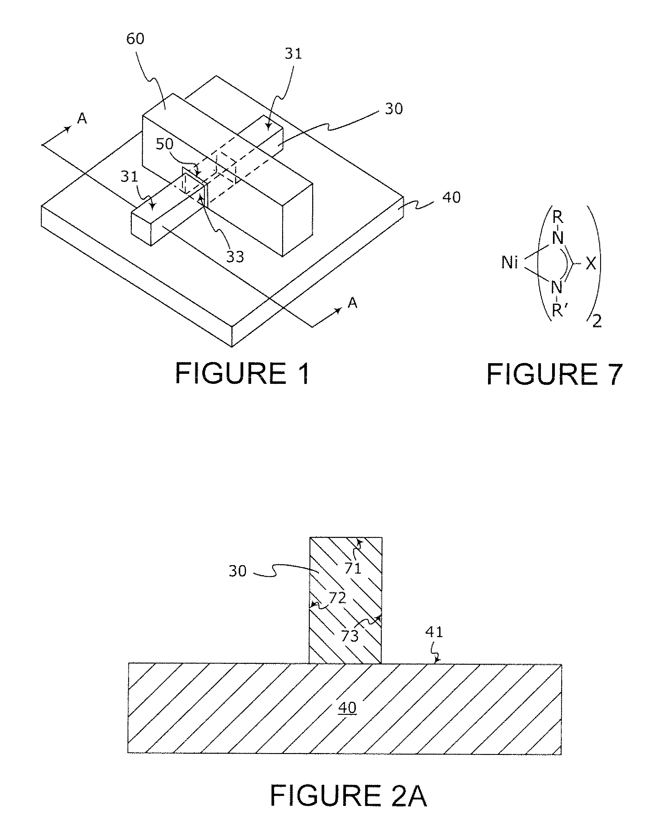 Methods of forming nickel sulfide film on a semiconductor device