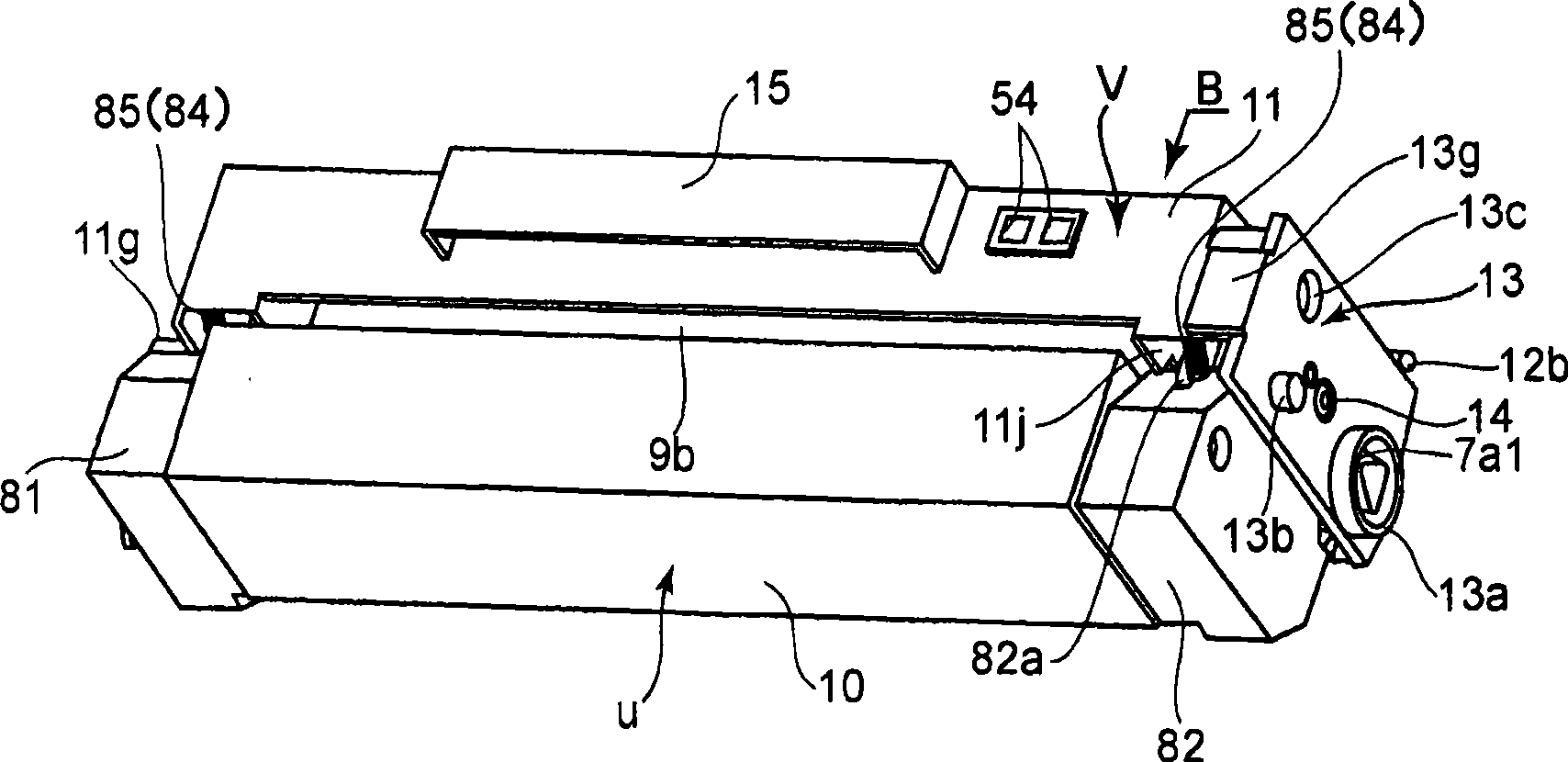 Process cartridge remanufacturing method