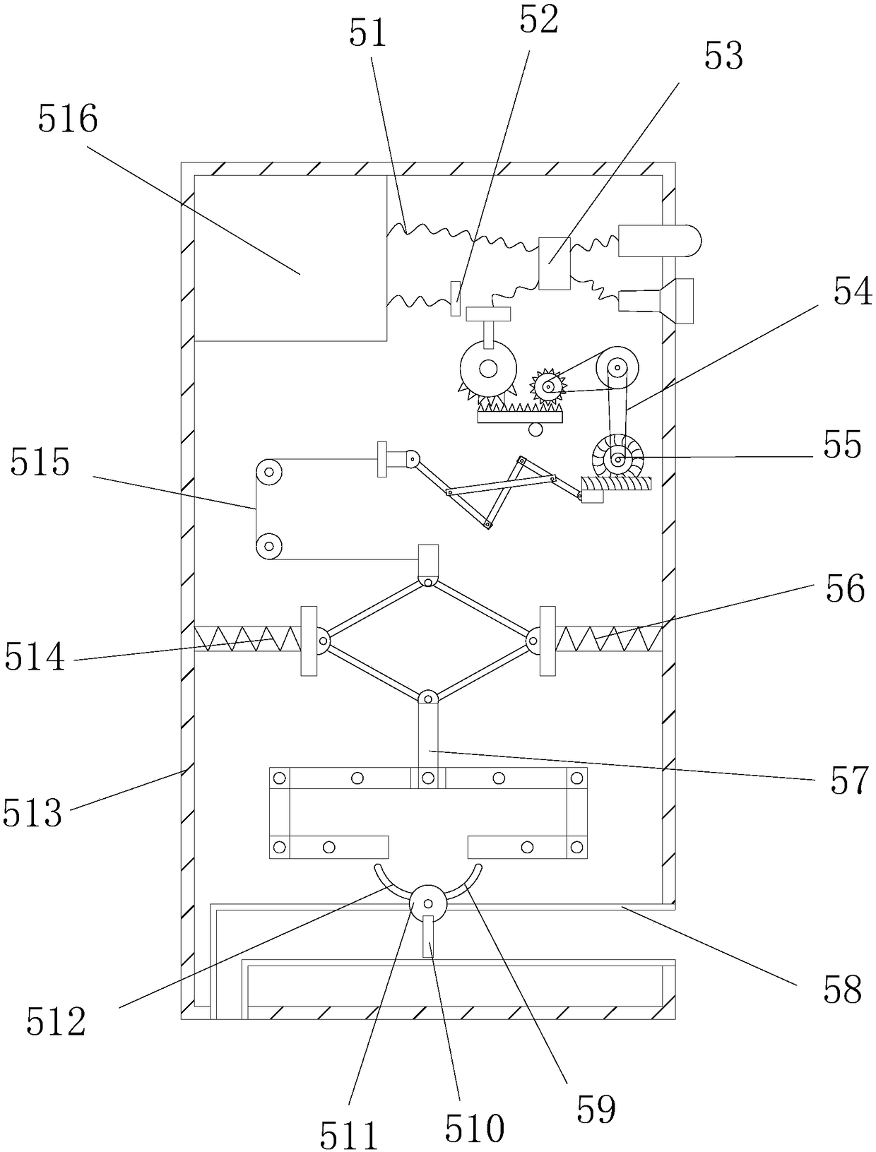 Outdoor power box facility accident water inlet monitoring device