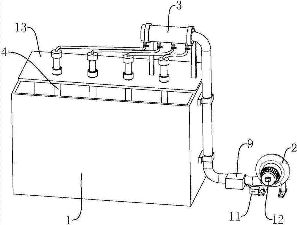 Coal drying device