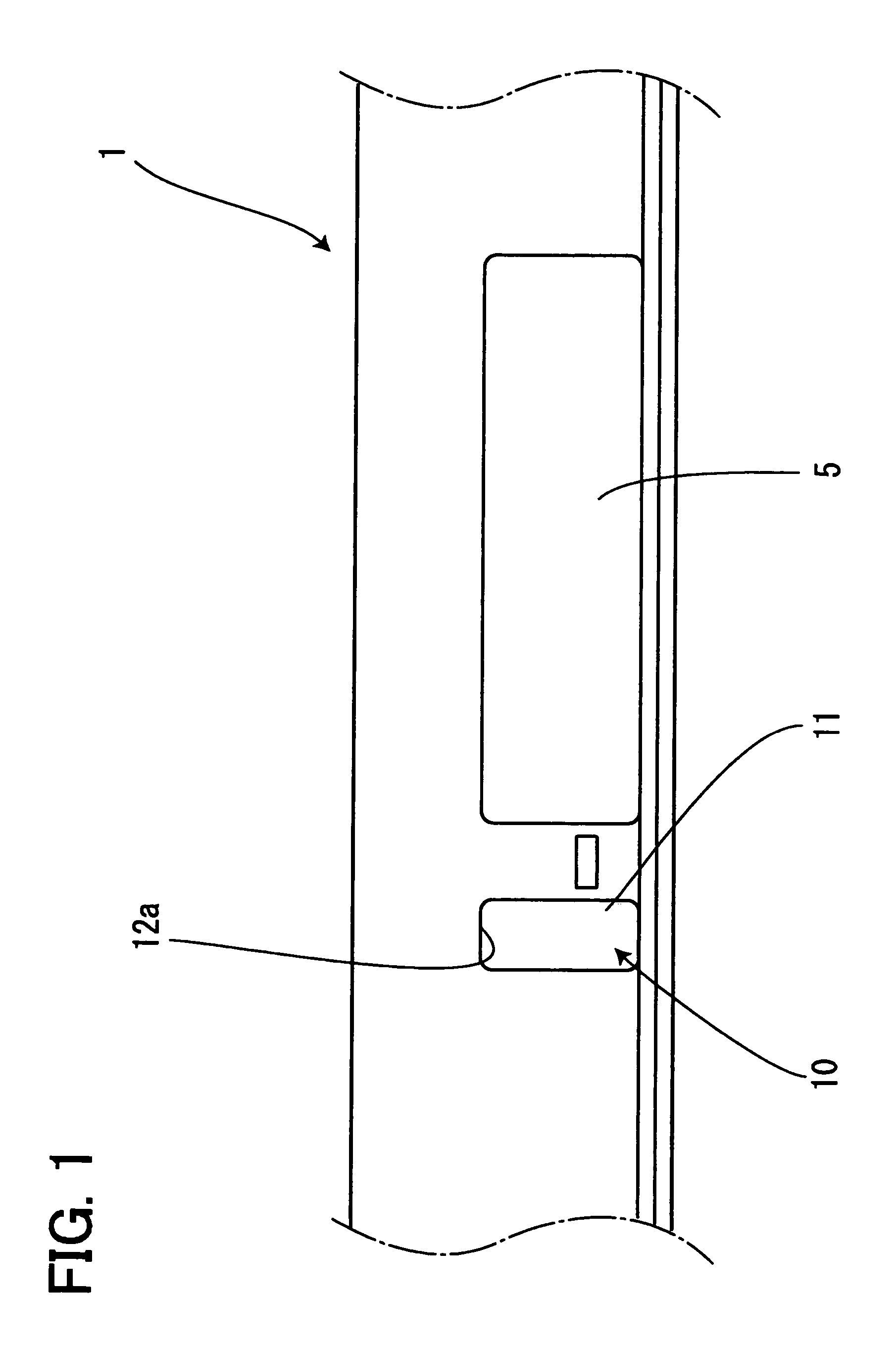 Electronic device with manual operation button