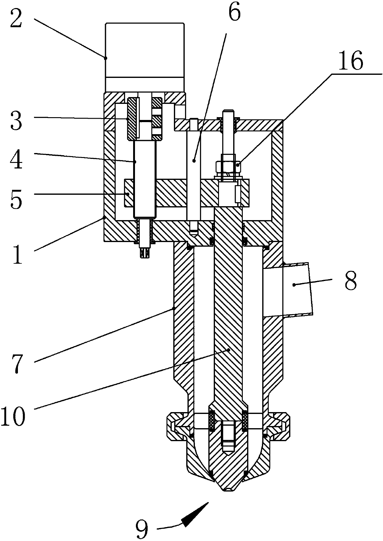 Adjustable filling valve