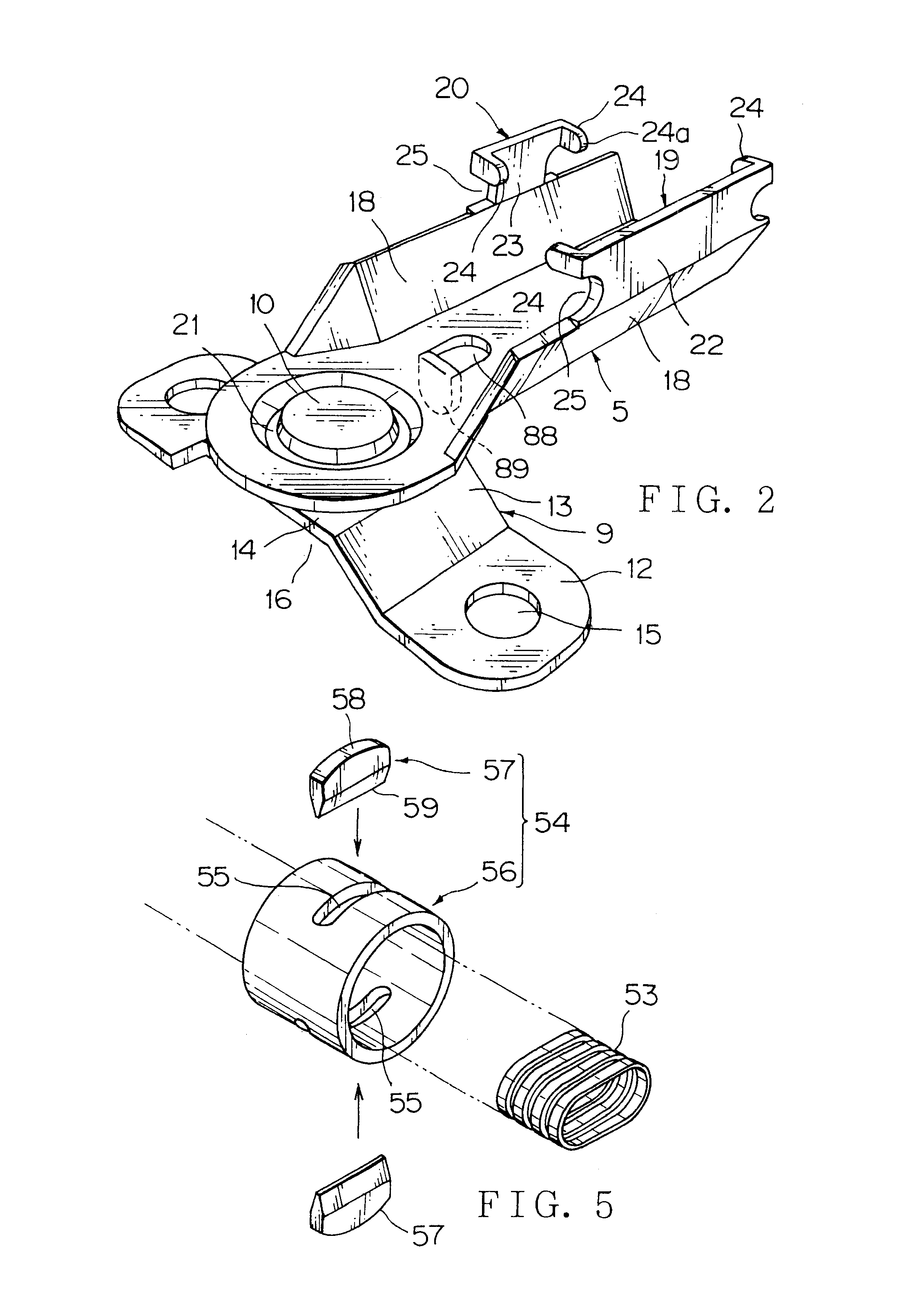 Wiring harness arrangement assembly for sliding door of car