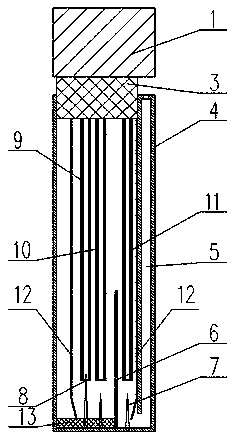 Sequential fecal occult blood collecting and detecting integrated device