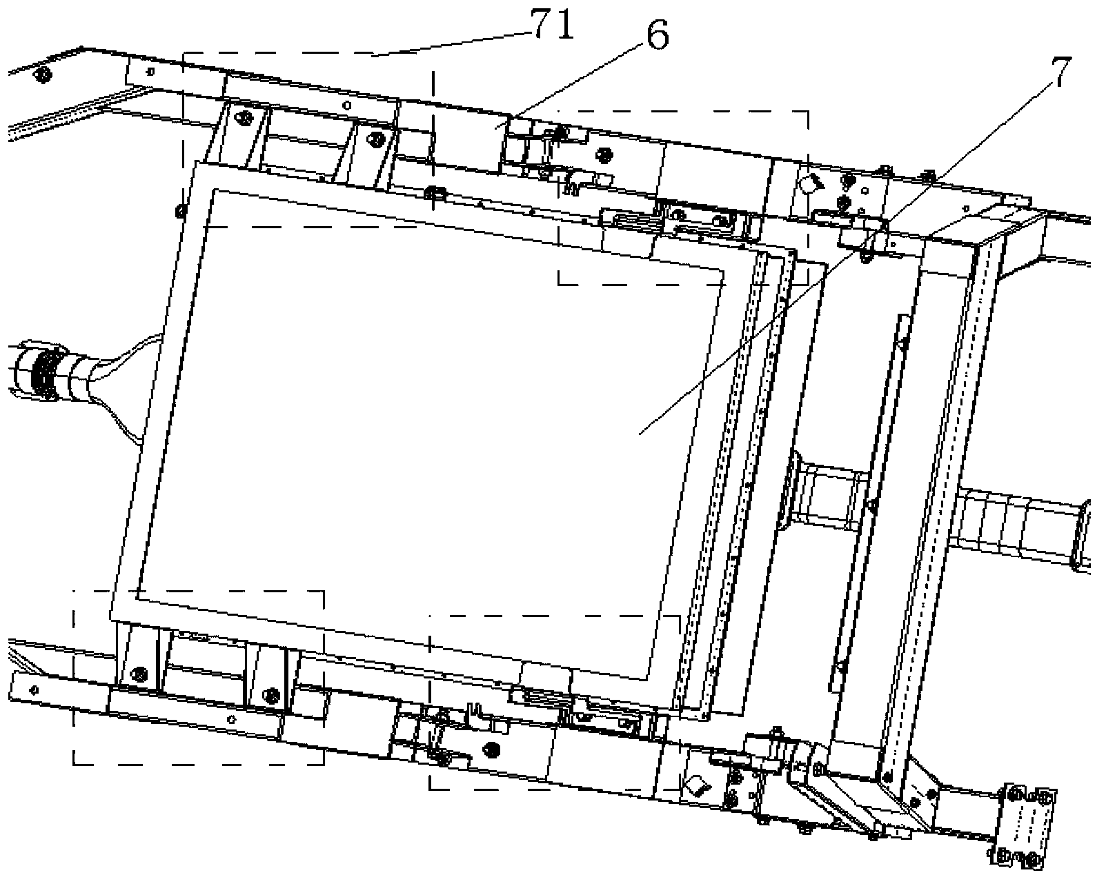 Electric automobile chassis