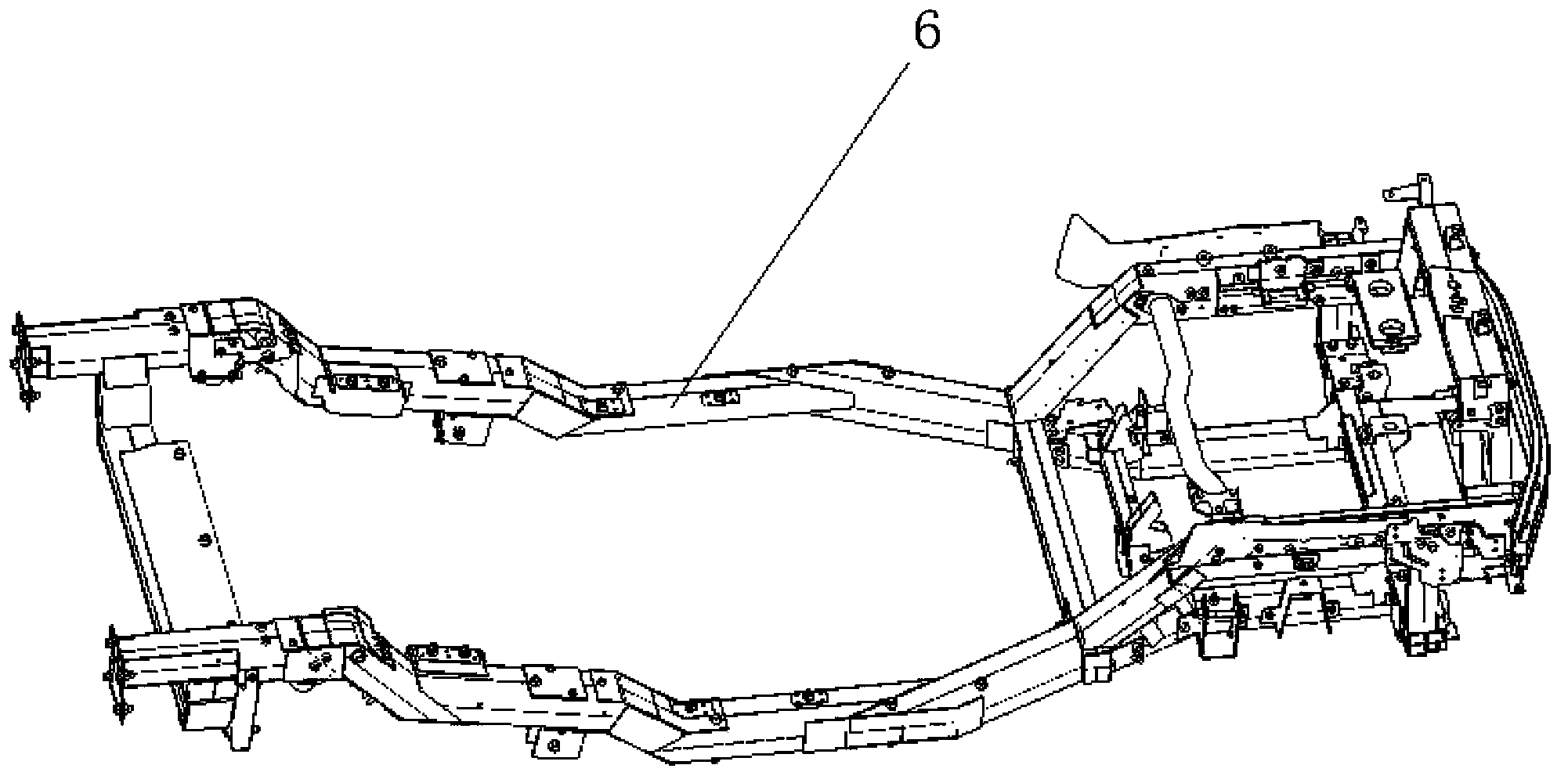 Electric automobile chassis