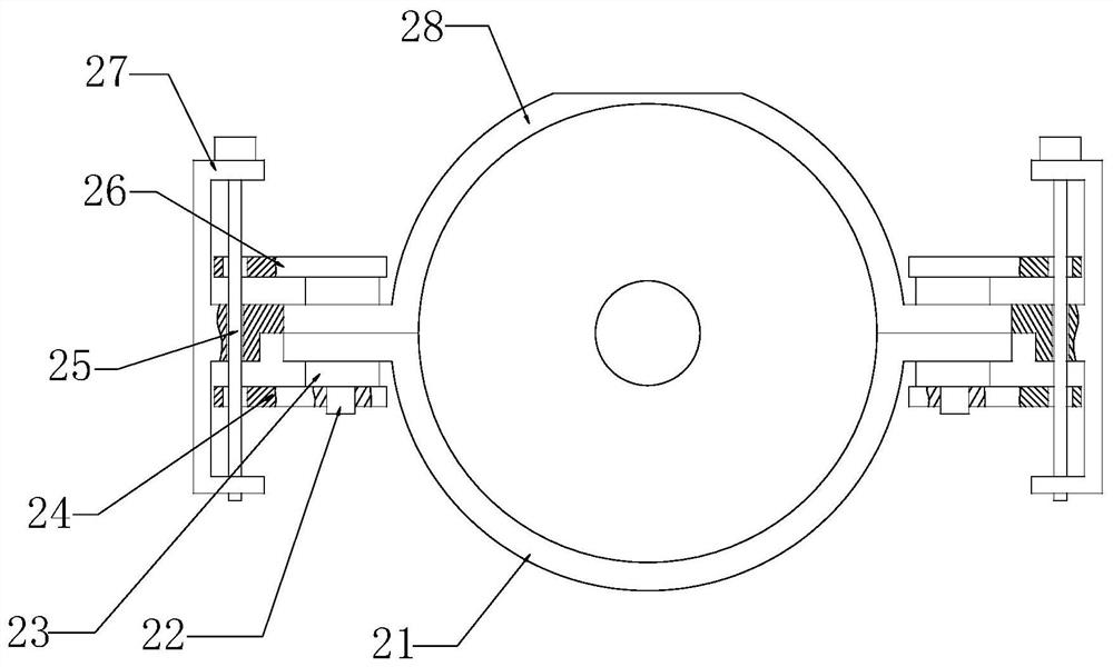 A fully mechanized excavator foam dust suppression device installation mechanism