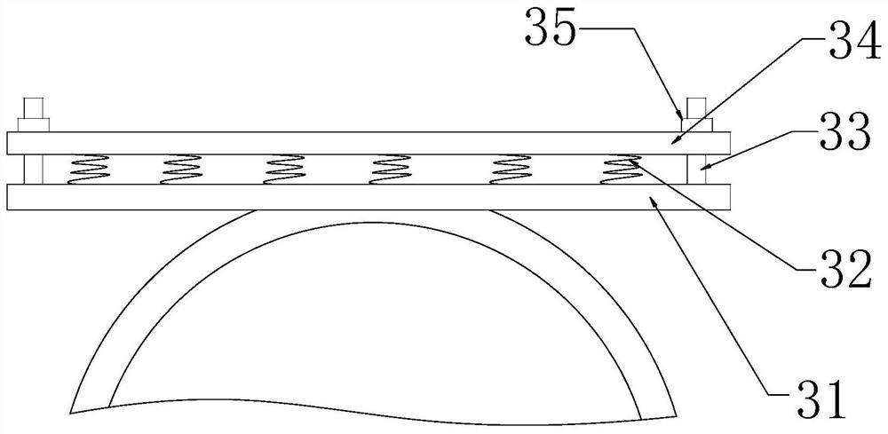 A fully mechanized excavator foam dust suppression device installation mechanism