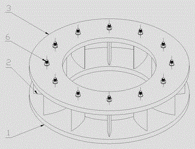 Flow guiding and vortex suppressing device for water inlet pool of guide vane type pump station