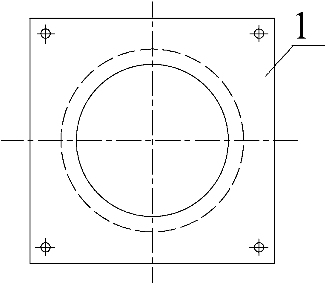 Ammonia concentration distribution test device