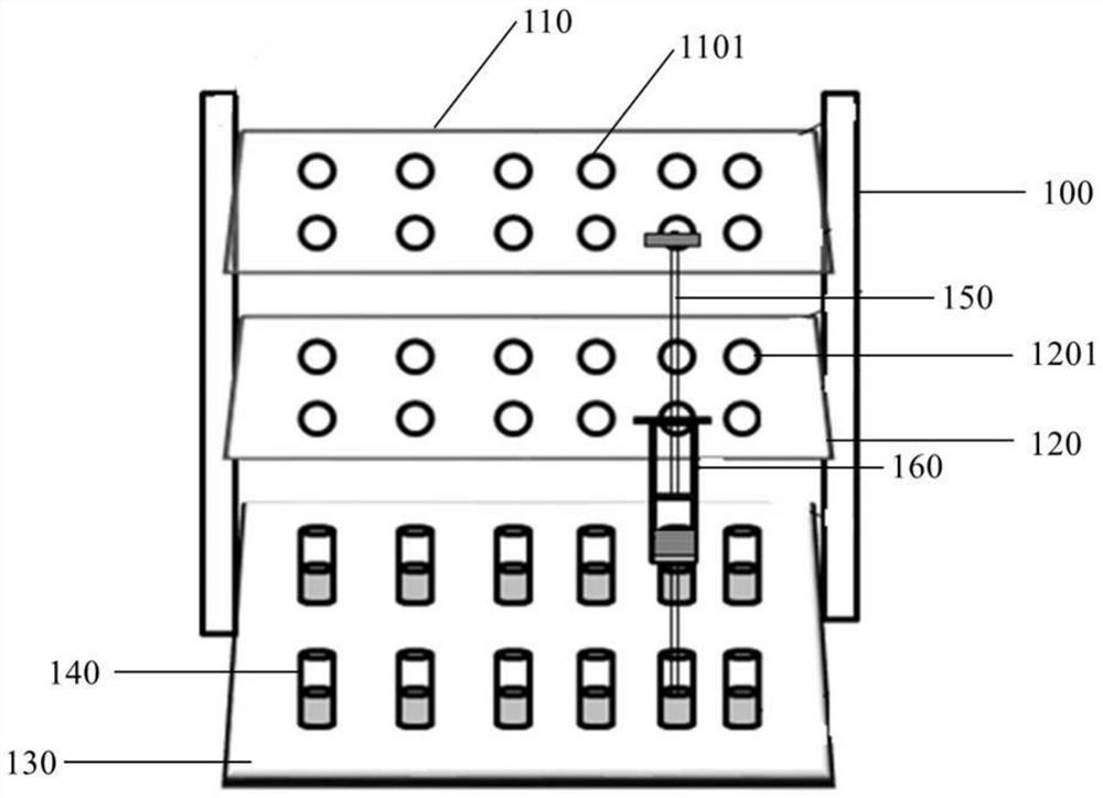 High-flux semi-automatic QuEChERS purification device