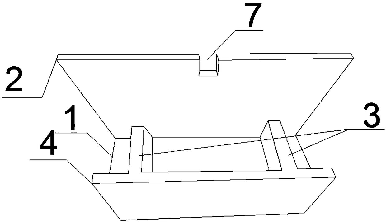 Prefabricated member check dam and preparation method and using method thereof