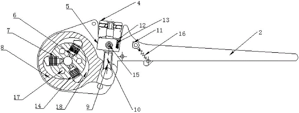 Three-claw-centering wire-pressing pliers