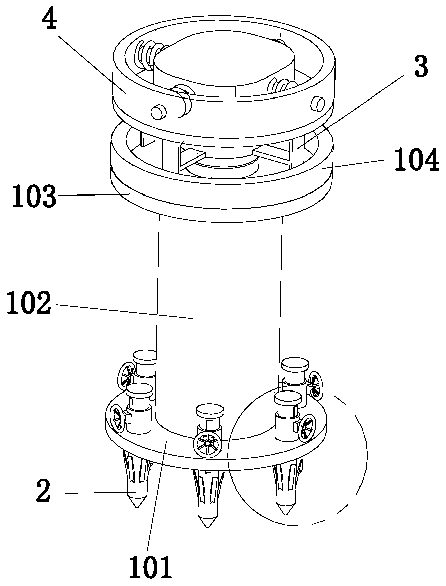 Tower of horizontal-axis wind turbine