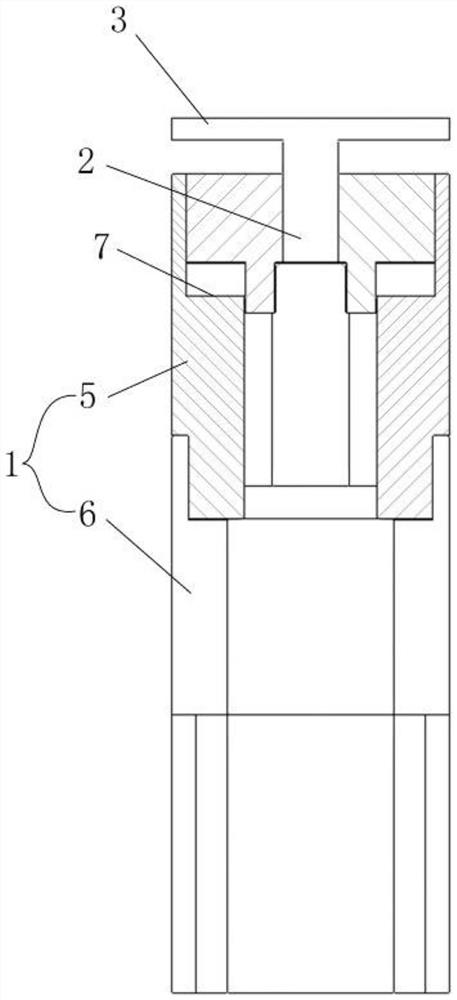 Eddy current sensor and magnetic suspension molecular pump with same