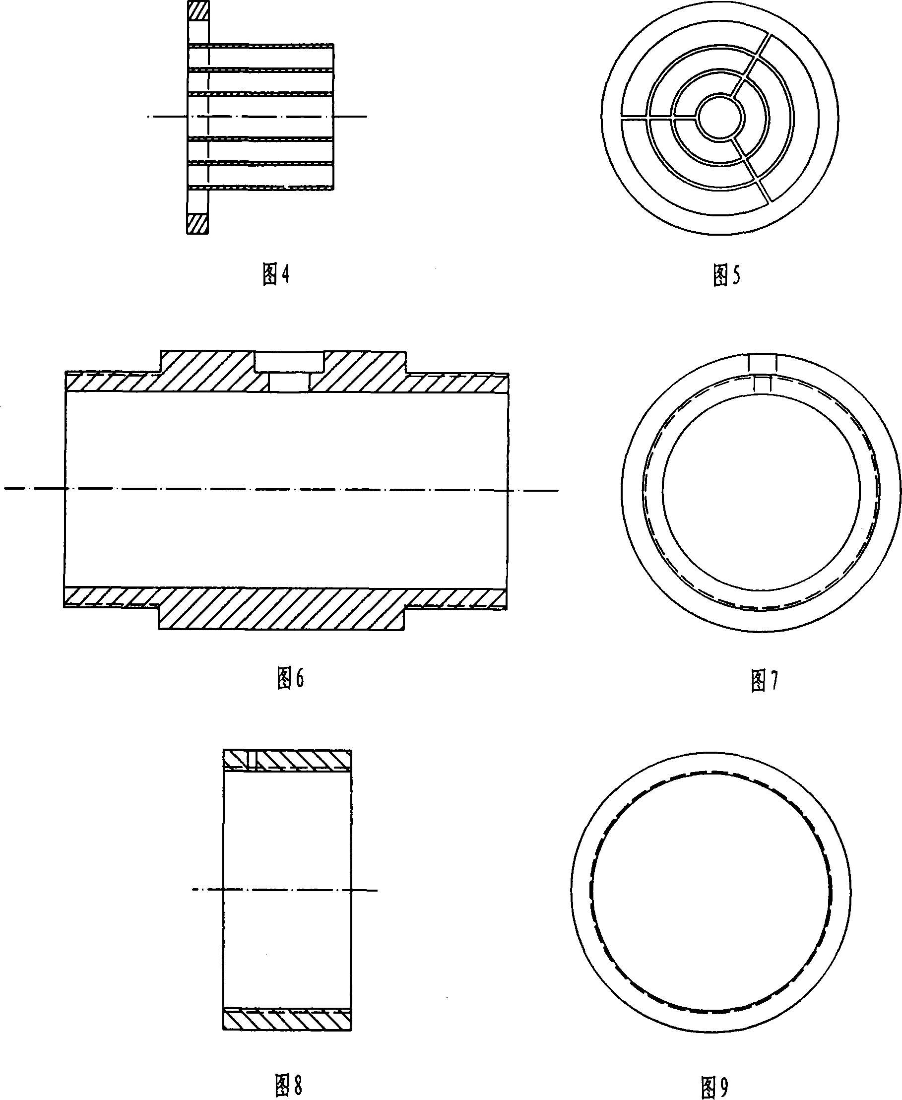 Microwave sensor used for detecting steam humidity