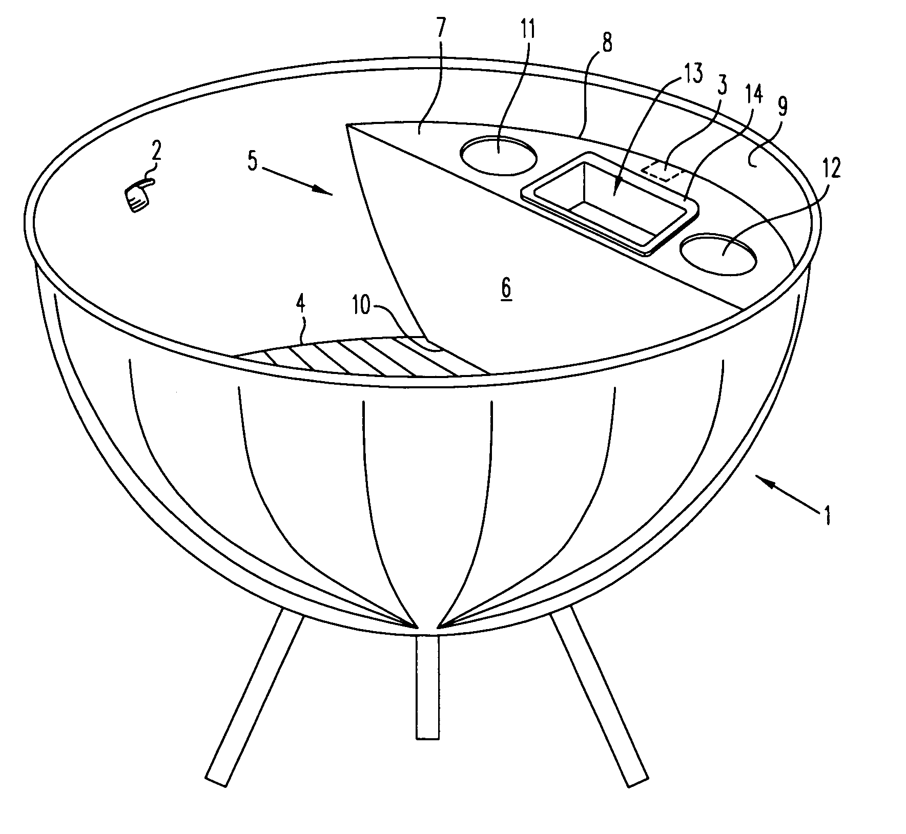 Cooker to smoker adapter