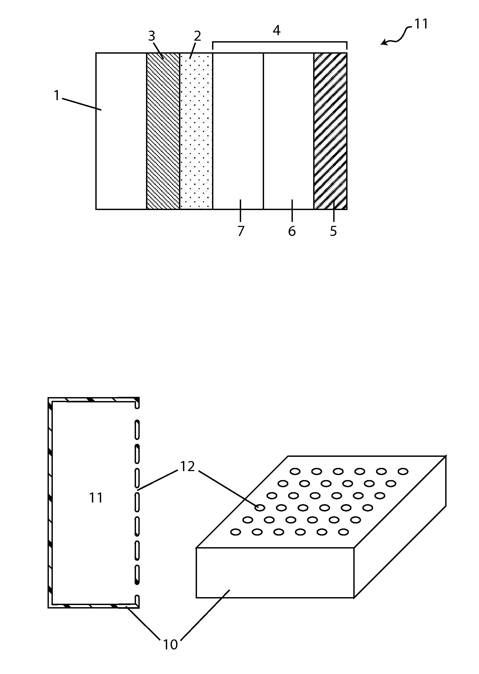Electrochemical device with protective membrane architecture