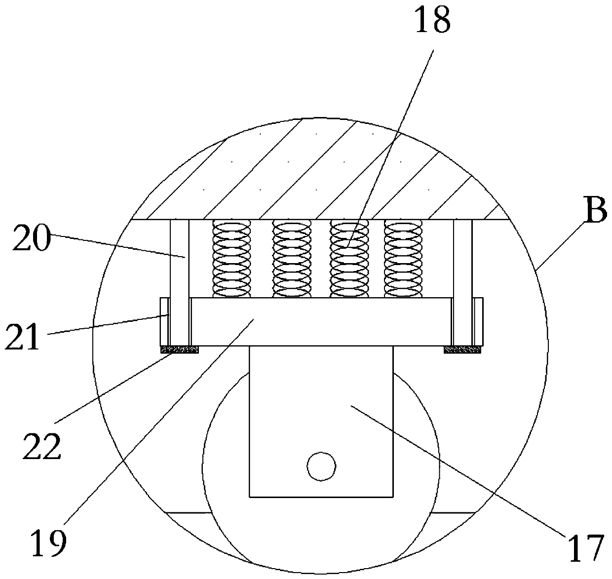 A cable refueling machine capable of uniform refueling