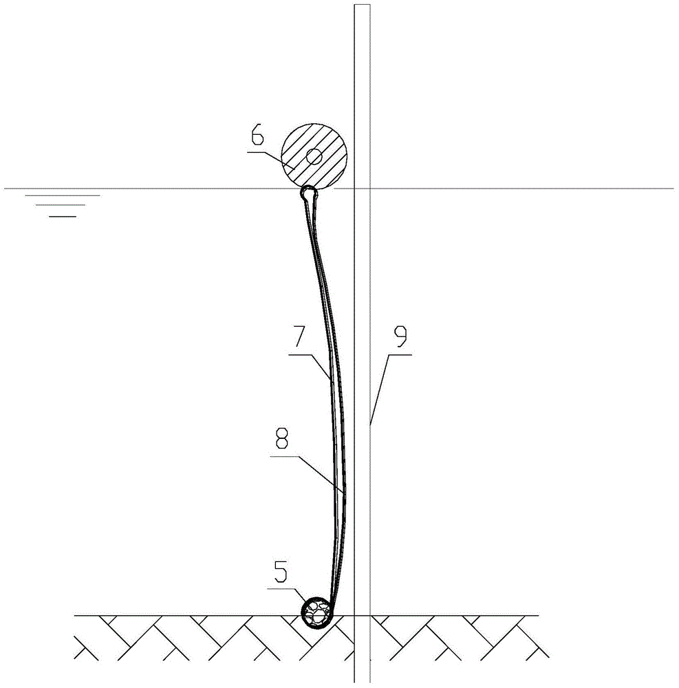 Purse seine partitioning device applied to lake reservoir partition ecosystem restoration