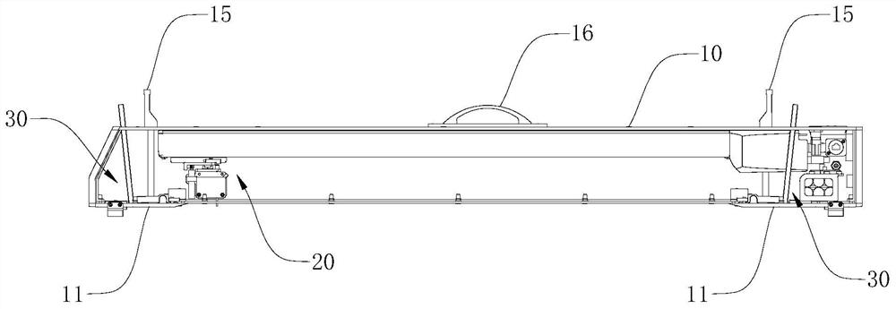 A rail corrugation detection device