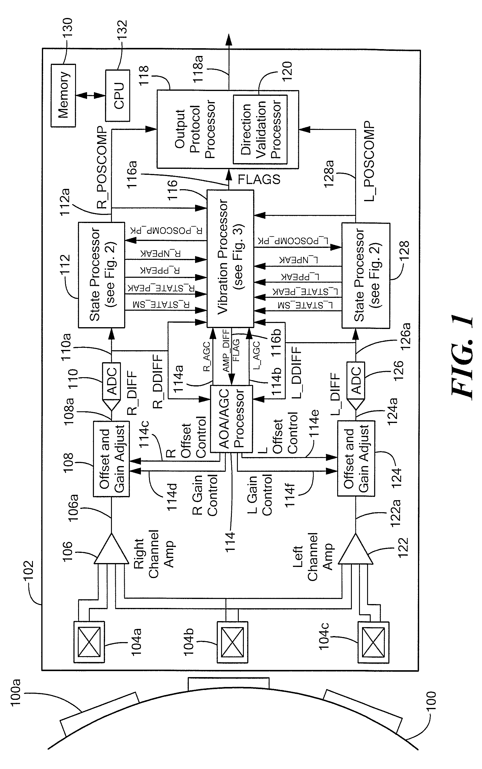 Motion Sensor, Method, and Computer-Readable Storage Medium Providing a Motion Sensor with a State Processor Having a Reduced Amount of State Chatter